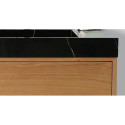 Praustuvas montuojama ant baldo VITRAZ 914 x 559 mm, juodo marmuro