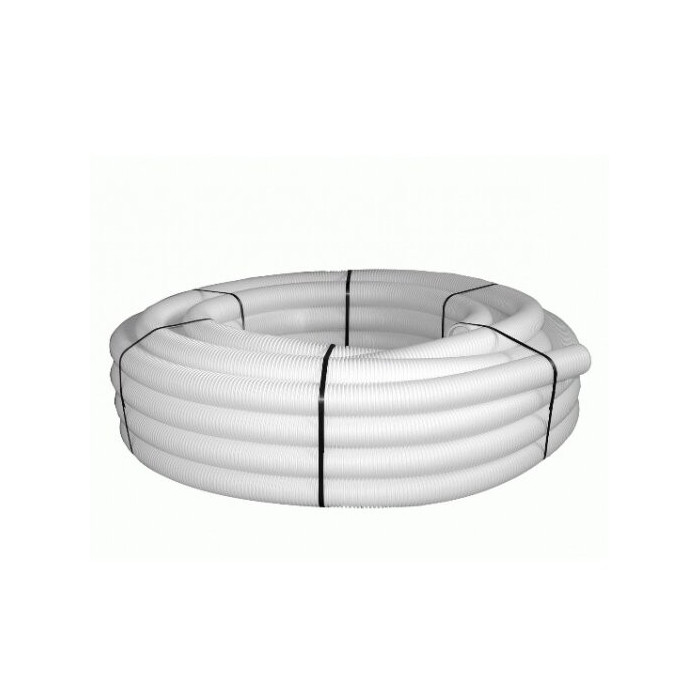 Plastic flexible duct FRANKISCHE Profi-air Dn 75/63 mm - 50 m, white
