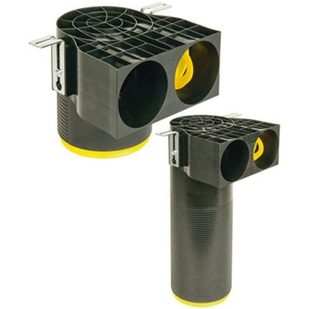 Difuusori karp FRANKISCHE Profi-air classic 2 x Dn 75 mm - Dn 125
