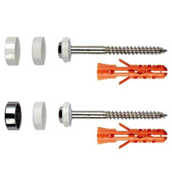 WC paigalduskomplektid MEFA M6 x 80 mm
