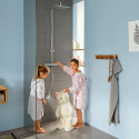 Termostatinė lietaus dušo sistema HANSGROHE Croma E Showerpipe 280 1 jet, 27630000