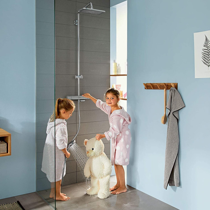 Термостатическая система тропического душа HANSGROHE Croma E Showerpipe 280 1 jet, 27630000