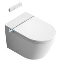 Peatatud WC bideefunktsiooniga Rimless istme ja kaanega