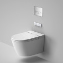 Peatatud WC bideefunktsiooniga Rimless istme ja kaanega