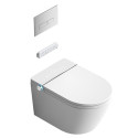 Peatatud WC bideefunktsiooniga Rimless istme ja kaanega
