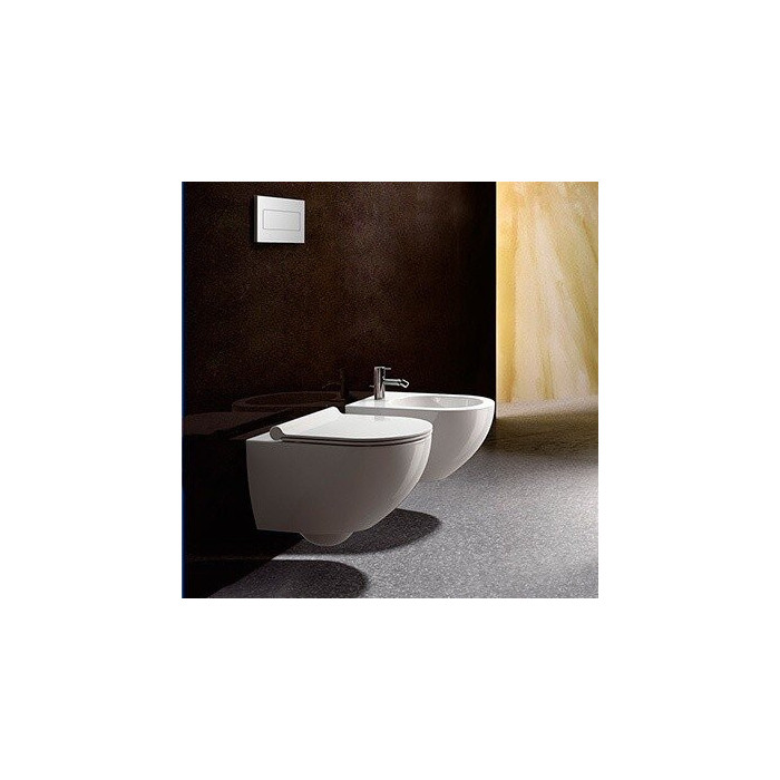 Suspended toilet CATALANO Sphere Rimless with Slim Slow close cover