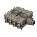 Gaisa sadales kolektors UBBINK Air Excellent DBOX 824 Dn 125 - 24 x Dn 75