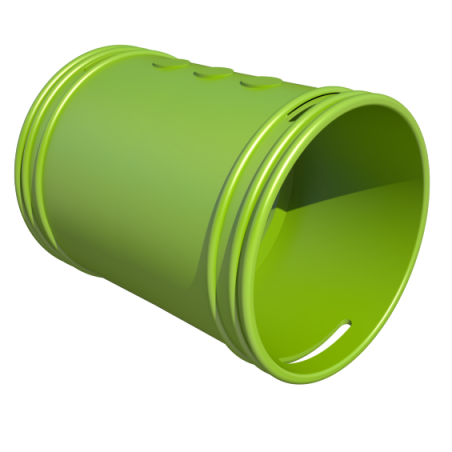 Savienotājs kanālam UBBINK Air Excellent 75 mm