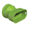 Adapter DBOX kollektori jaoks UBBINK Air Excellent Dn 75 - Dn 100 x 50 mm