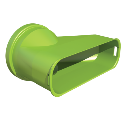 Adapter DBOX kollektori jaoks UBBINK Air Excellent Dn 75 - Dn 140 x 50 mm