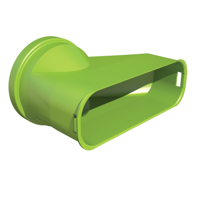 Adapteris DBOX kolektoriui UBBINK Air Excellent Dn 75 - Dn 140 x 50 mm
