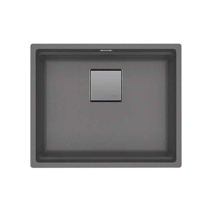 Stoneware (granite) sink FRANKE KUBUS 2 KNG 110-52, stone gray