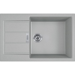Тектонический умывальник FRANKE Sirius S2D 611-78XL, 78x50 см, Городской серый