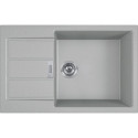 Tectonic washbasin FRANKE Sirius S2D 611-78XL, 78x50 cm, Urban gray