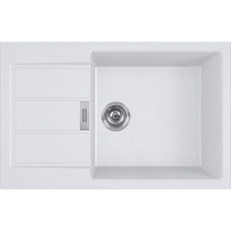 Тектонический умывальник FRANKE Sirius S2D 611-78XL, 78x50 см, арктический белый