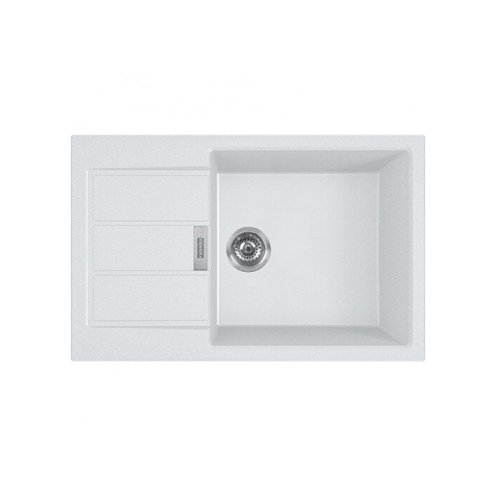 Tectonic washbasin FRANKE Sirius S2D 611-78XL, 78x50 cm, Arctic white