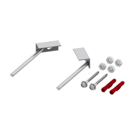 Fastener for angular 45° pre-walls fastening of TECEprofil modules