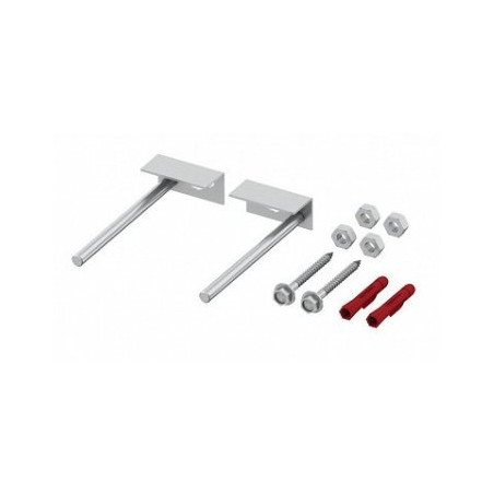 Fastener for fastening TECEprofil modules to the wall