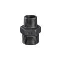 Connector reduced intended GRODITZER FITTINGS (A.L.) 1"x 1/2"" i/i, black