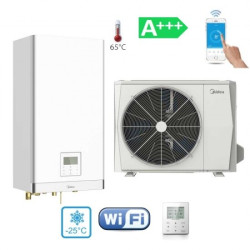 Насос воздух-вода Shiluma MIDEA "M-Thermal Arctic" 8 кВт MHA-V8W/D2N8-B + HB-A100