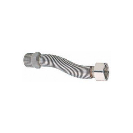 Elastīga nerūsējošā tērauda šļūtene MEPA Luxury 260-520 mm (DN12) 1/2"" vidū / 1/2"" vidū