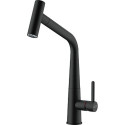 Kitchennis (izlietnes) jaucējkrāns FRANKE Icon, melnmatēts