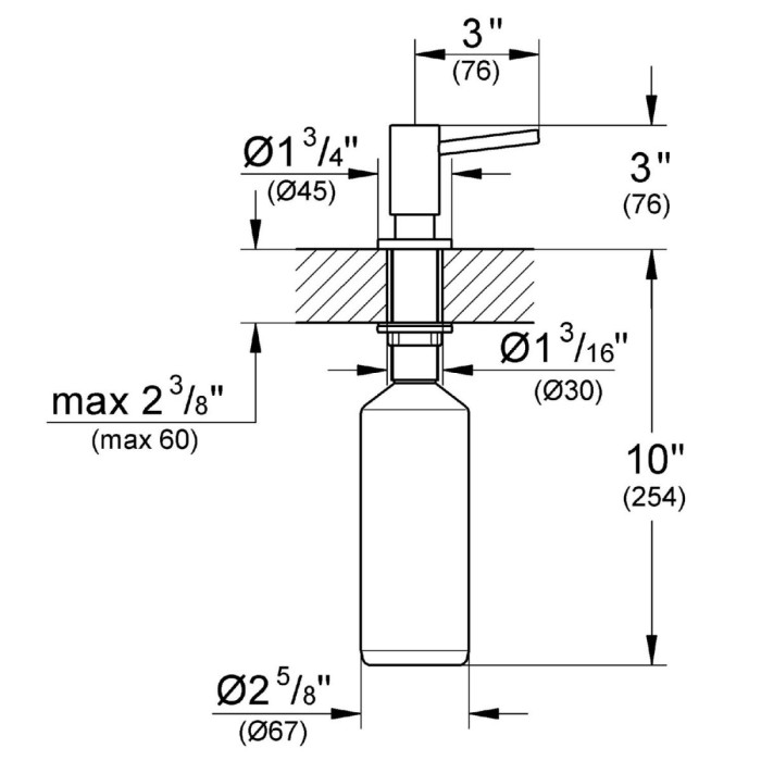 Дозаторы жидкого мыла GROHE Cosmopolitan, 40535000