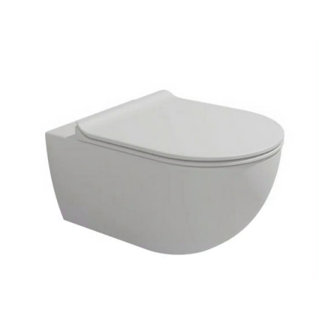 Suspended toilet FLAMINIA App Go SILENT with Slim Slow close cover