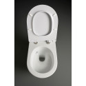 Suspended toilet FLAMINIA App Go SILENT with Slim Slow close cover