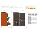 Granulu katli AUKŠTAITIJOS BOILERI Granulu Uni 36 kW