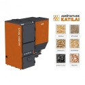 Universāls granulu katls AUKŠTAITIJOS BOILERS Agro Max 50 kW