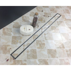 Shower channel sets ACO ShowerDrain C horizontal flange, with pasting tile Tile 3 in 1, 985 mm, siphon height 65 mm