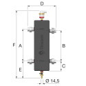 Hüdraularvoolu eraldusanum FLAMCO FlexBalance EcoPlus C 140 kW - 1 1/2", 28379