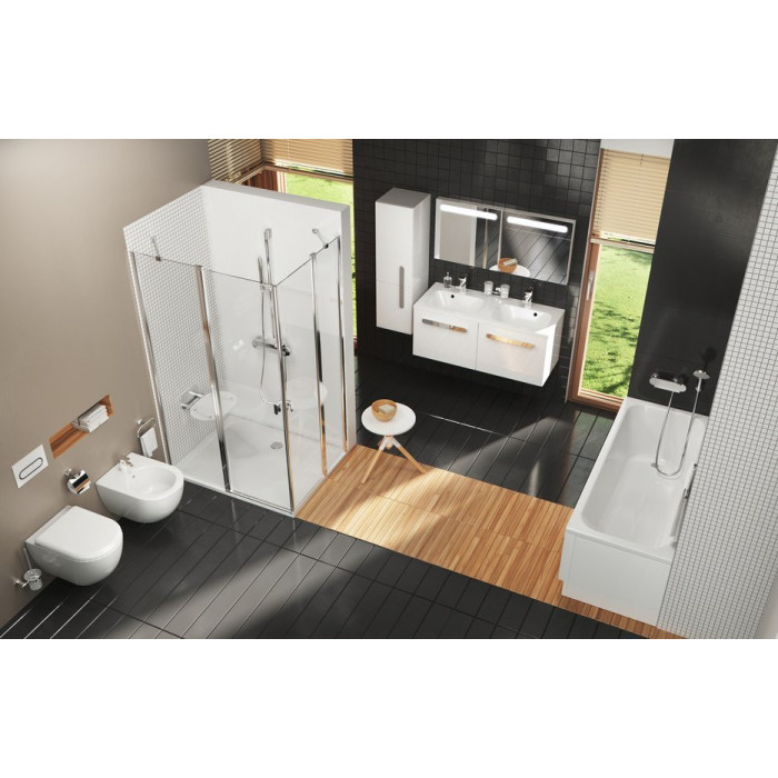 Acrylic rectangular bath RAVAK Chrome 1600 x 700 mm (Exposition)