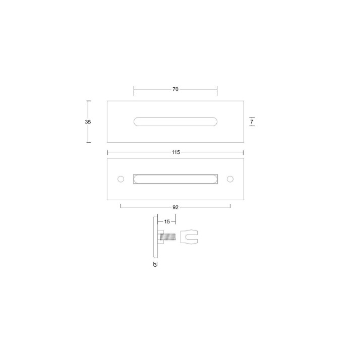 Akrila vanna MEPA Free Slim C, 150 x 75 cm