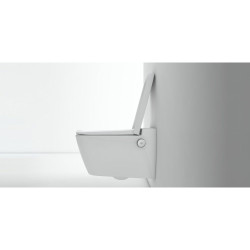 Piekaramā tualete ar bidē funkciju TECEone Rimless ar sēdekli un vāku