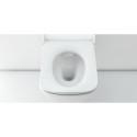 Peatatud WC bideefunktsiooniga TECEone Rimless istme ja kaanega