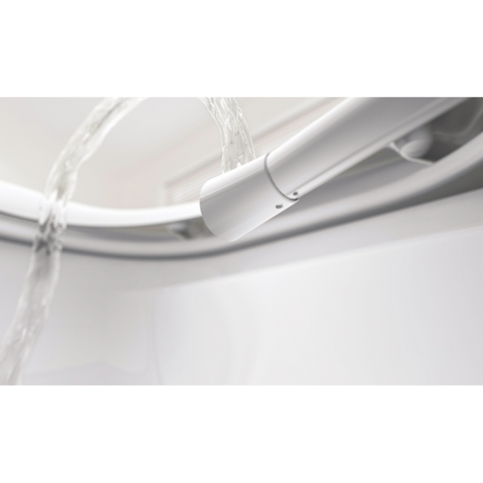 Suspended toilet with bidet function TECEone Rimless with seat and lid