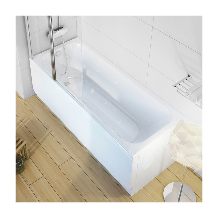 Akrila taisnstūra vannaTUB RAVAK Chrome 1700 x 750 mm (ekspozīcija)