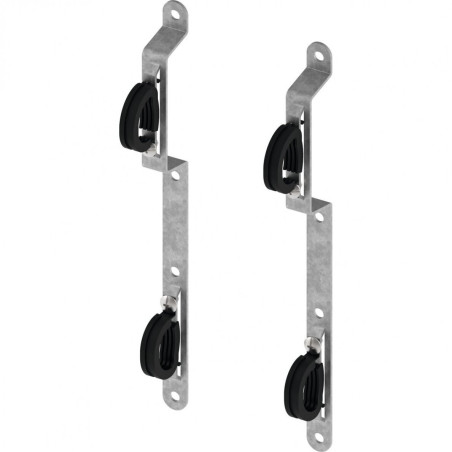 Dvigubas laikiklis skirtas 3/4" ir 1" kolektoriams TECE