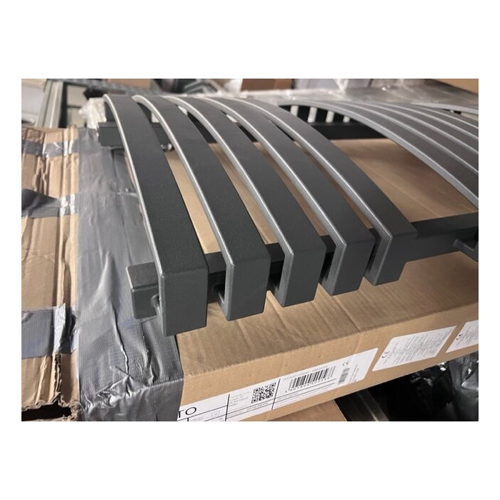 Rankšluosčių džiovintuvas TERMA KIOTO 1500 x 480 mm, Metalinė Pilka