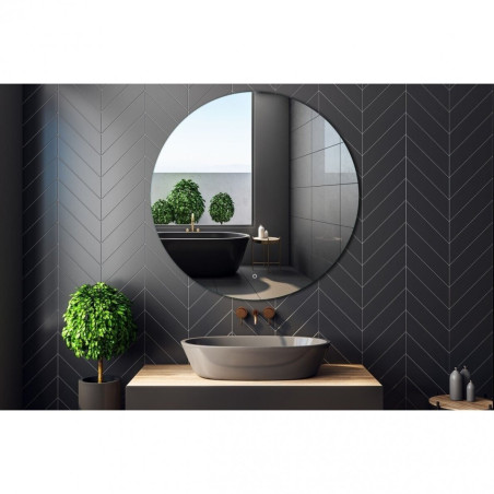 Spogulis ar fona LED šāvēju MONTE 60 cm