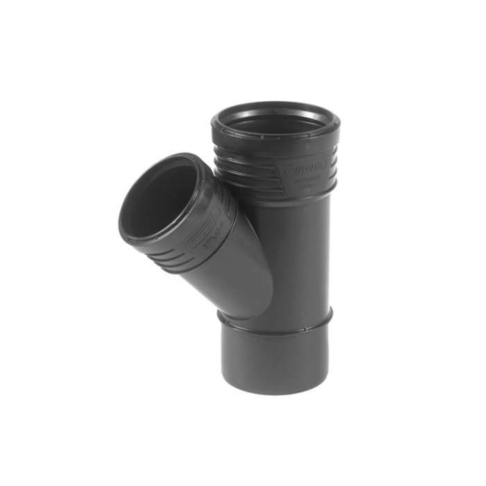Small-noise indoor sewage tee WAVIN SiTech+ 75 x 50/45°