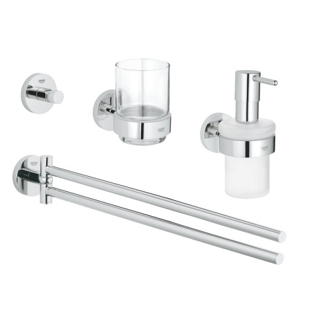 Grohe Essentialsi tarvikute komplekt 4 in 1, 40846001