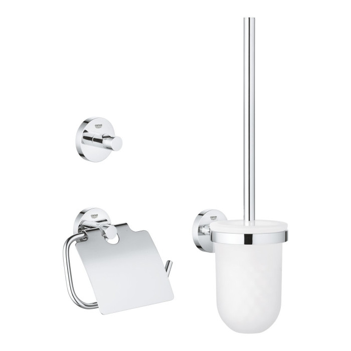 Aksesuarų rinkinys GROHE Essentials City tualetas 3 in 1, 40407001