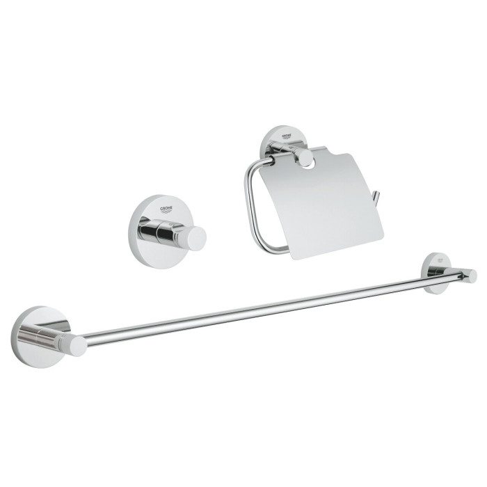 Accessories set GROHE Essentials Guest toilet 3 in 1, 40775001