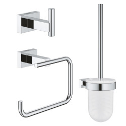 Aksesuāru komplekts GROHE Essentials Cube City tualete 3 in 1, 40757001