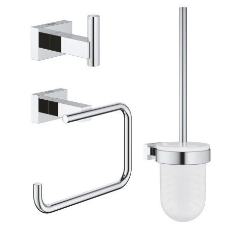Aksesuarų rinkinys GROHE Essentials Cube City tualetas 3 in 1, 40757001