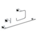Aksesuāru komplekts GROHE Essentials Cube City Toilet 3 in 1, 40777001