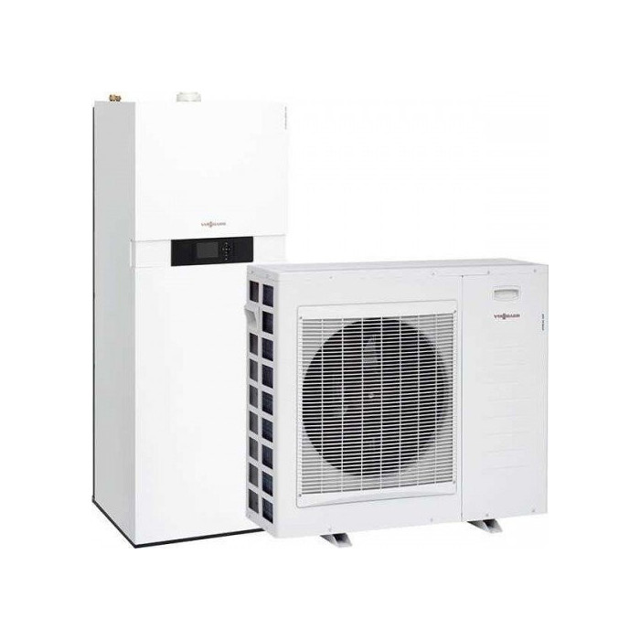 Shiluma pump õhk-vesi VIESSMANN VITOCAL 111-S AWBT-M-E-AC 111.B06, 6.02 kW 230/400 V koos integreeritud 210 l karaadiveega 